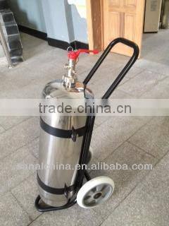 gas cylinder trolley with stainless steel material