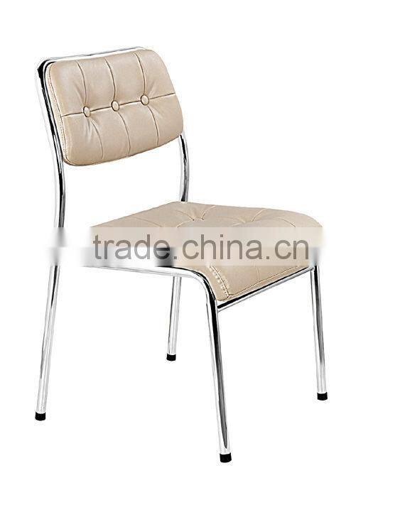 black leather visitor office chair AH-20