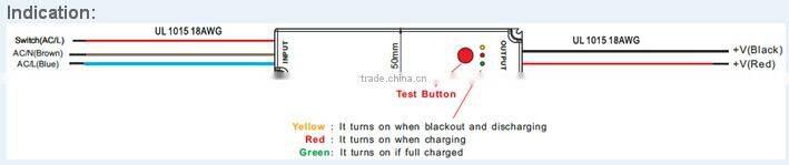 27-42v led lamp emergency conversion kit for tube LED tube , LED panel light with CE CB GS SAA approval