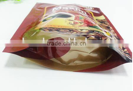 New hot products design your own plastic coffee bags with zipper