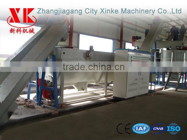 Single Screw Washing Machine for PET recycle