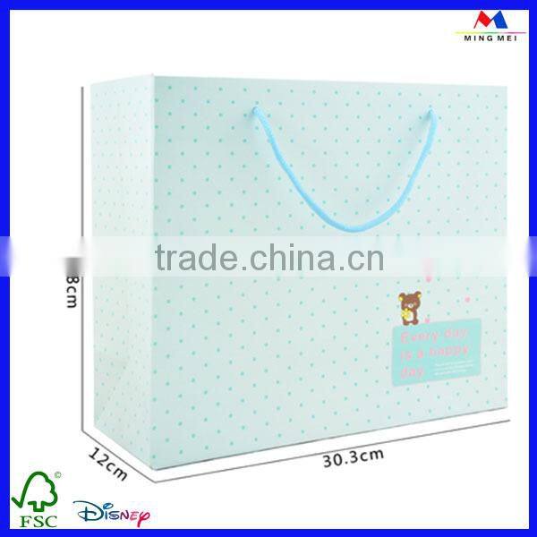 recycled high end paper packing bags