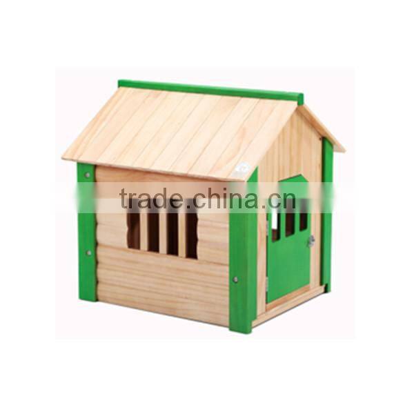 Trade assurance top grade custom wooden pet cage dog kennel house