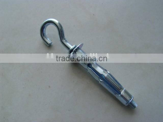 CARBON STEEL HOLLOW WALL EXPANDABLE ANCHOR WITH HOOK BOLT