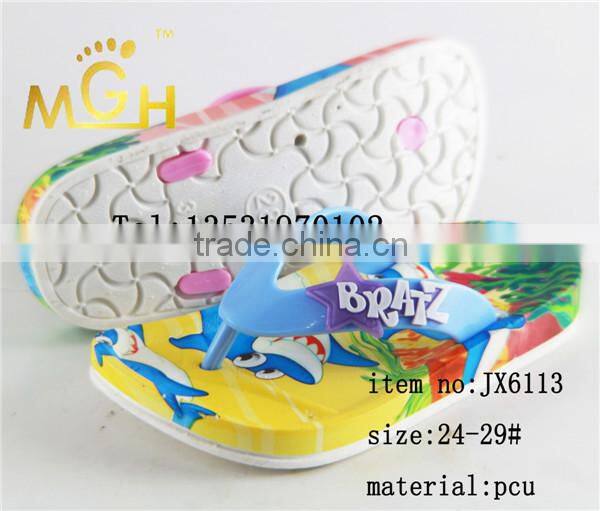 2015 cute pcu children shoes