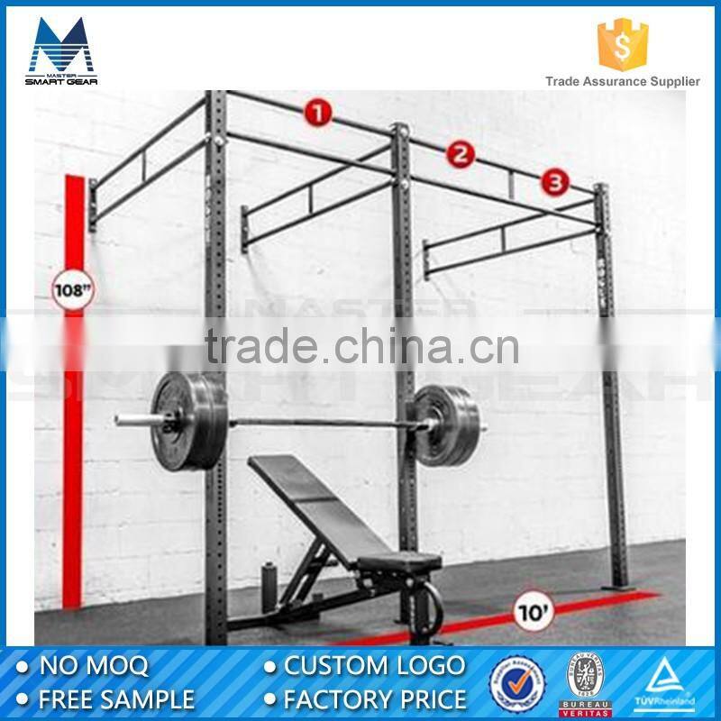 MSG New Style 3''x3'' Tube Crossfit Rigs Wall Mounted Crossfit Rigs with J-Cup