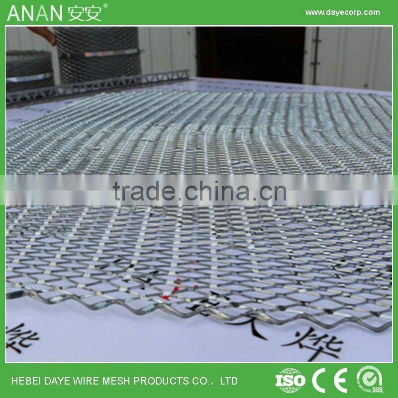 plaster mesh with embossed finishes