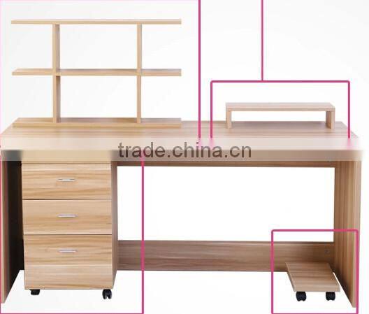 58 Best price quality living room wood computer table design