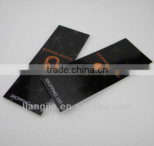 paper stationery shopping list notebook