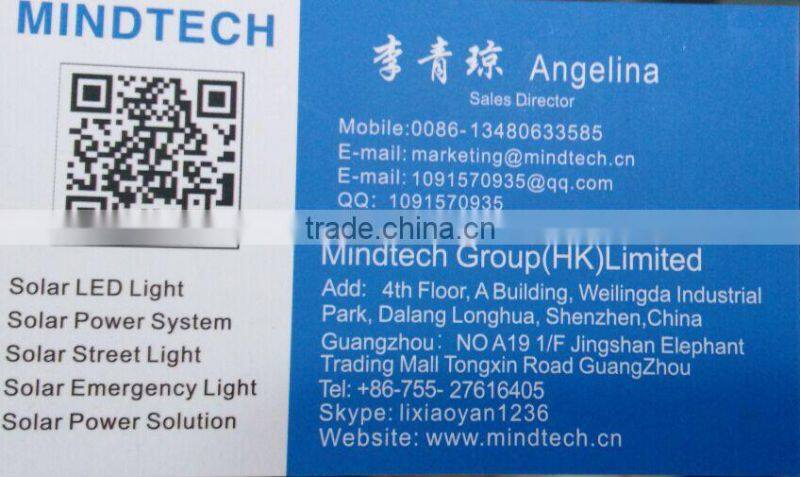 3W super light LED Portable Solar lighting Kit series