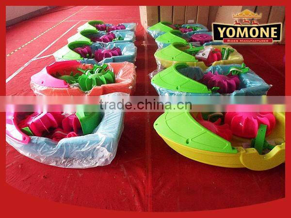 Mini portable water amusement rides Hand Rocking Boat for Sale