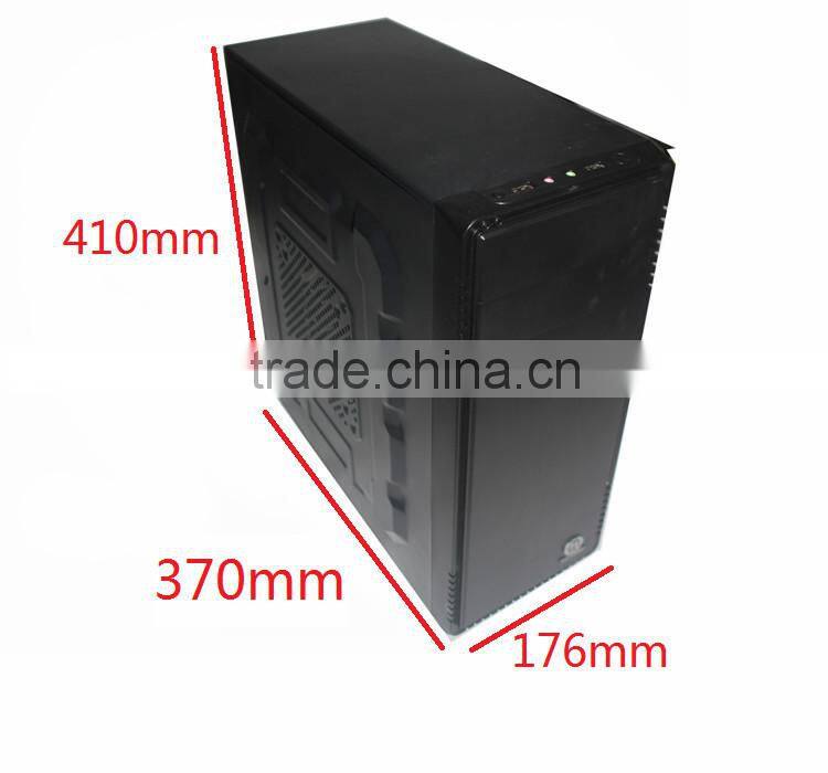 0.4mm SPCC flat front panel atx vertical computer case