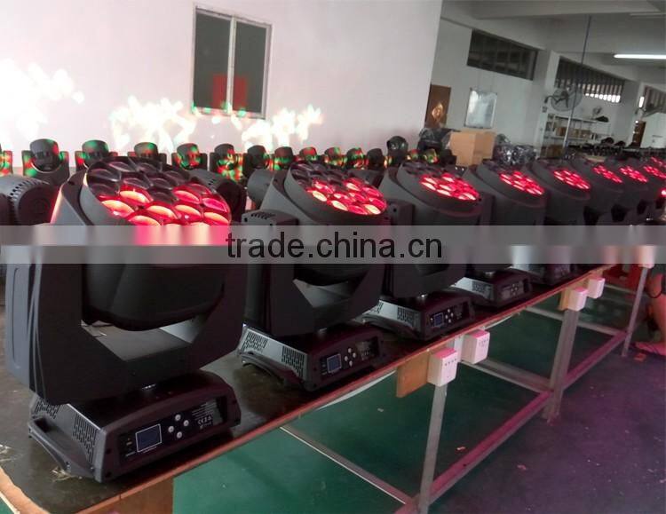 Three Years Warranty Clay Paky Bee Eye K10 Beam Wash Zoom 4in1 RGBW 19x15w LED Moving Head Light