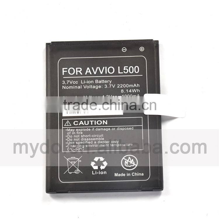 OEM 100% new product mobile phone battery for avvio L500,for avvio L500 battery
