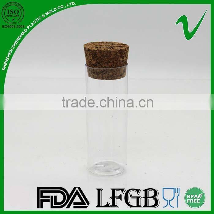 wholesale mini pet transparent plastic empty bottle for decoration packaging