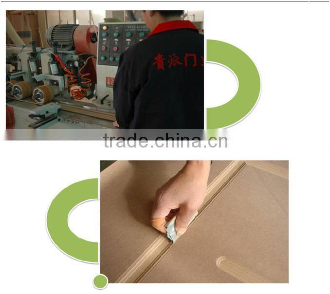 cheaper price mdf interior door PVC door