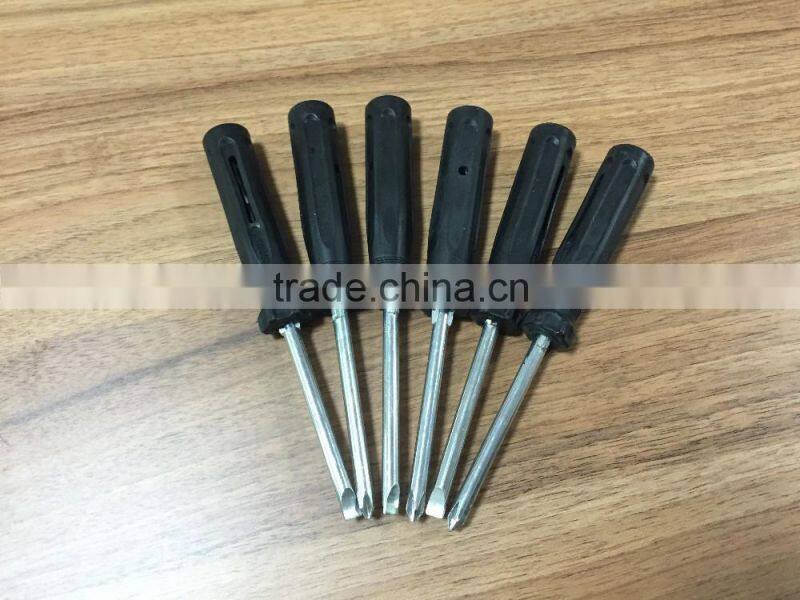 155mm Mini screwdriver 2 in 1 phillips slotted screwdriver