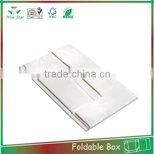 custom printing cardboard box with magnetic, flat pack shipping paper box