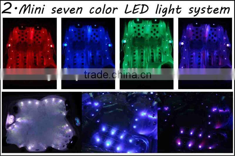 acrylic freestanding hydro massage 101 pcs jets whirlpool outdoor used spa