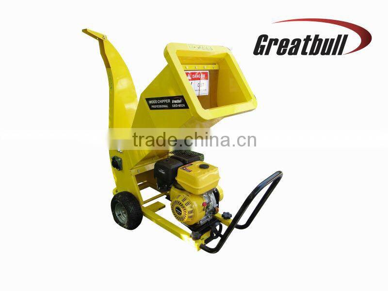 15HP gasoline wood shaving machine chipper shredder