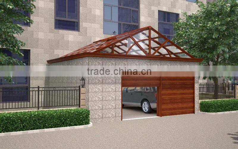 Modern design aluminum alloy glass house,green house, sunroom/wood-aluminium composite sunroom