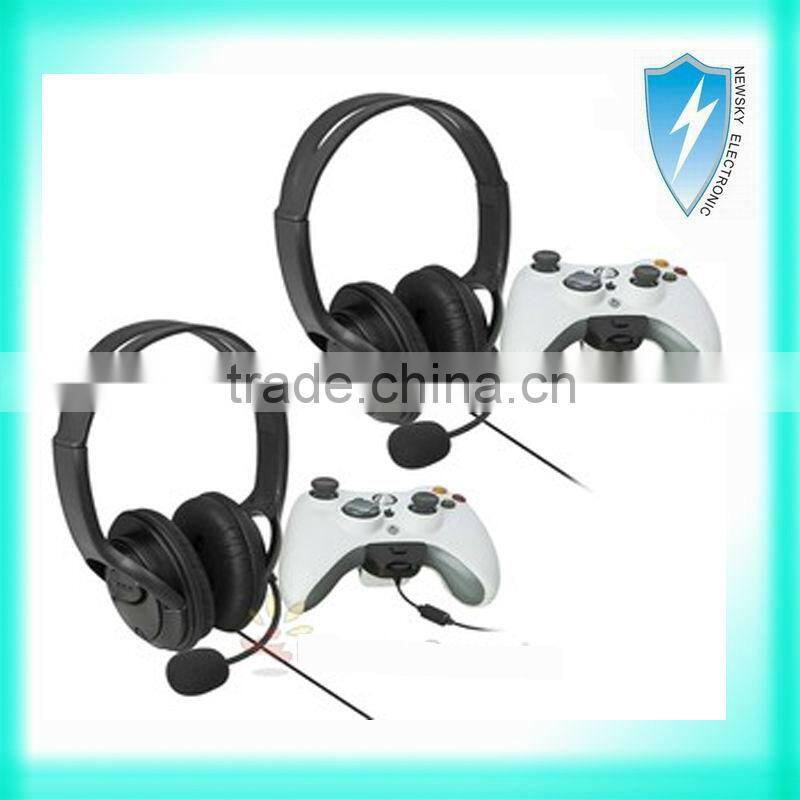 china alibaba stereo headset with mic for xbox360 video game