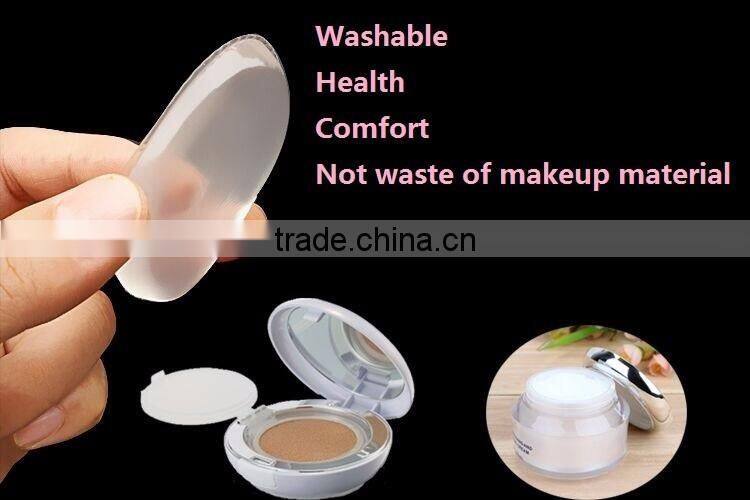 2017 New 100% silicone facial gel medical Beauty cosmetic Sponge Tool makeup SILISPONGE puff ! Hottest best selling products !