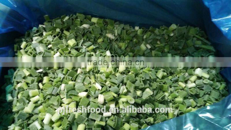 IQF Scallions Export to UK
