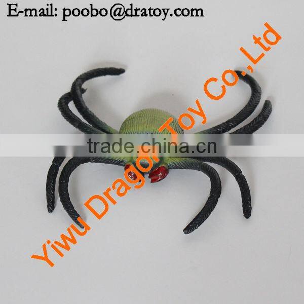 Soft 3d plastic spider statues