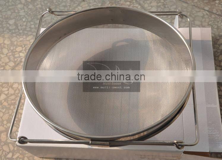 honey filter equipment double layer stainless steel honey strainer