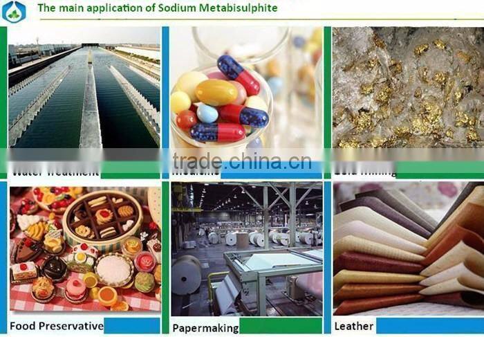 sodium metabisulfite white powder food grade sodium metabisulphite