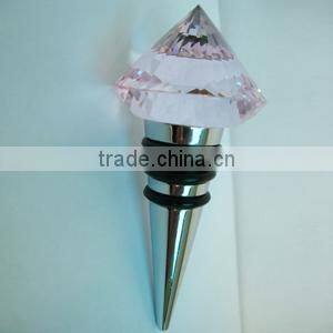 Elegant heart shape stainless steel wine bottle stopper metal bottle cap wine stopper