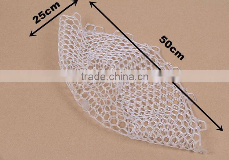 Landing net replacement Rubber mesh bags