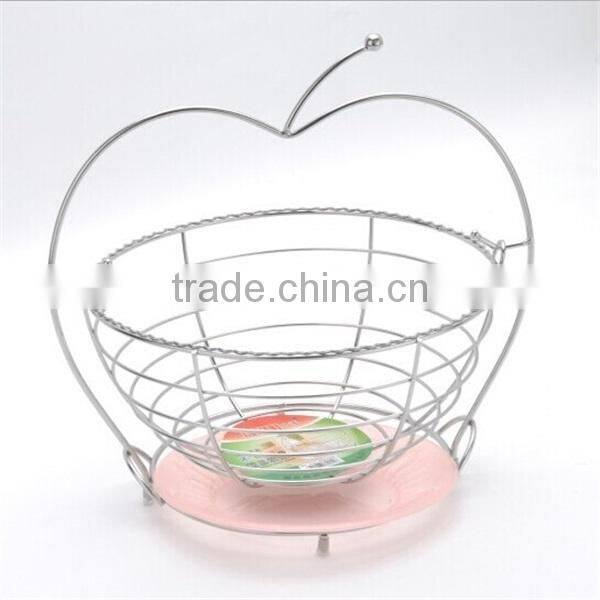 Chrome Fruit Bowl Basket