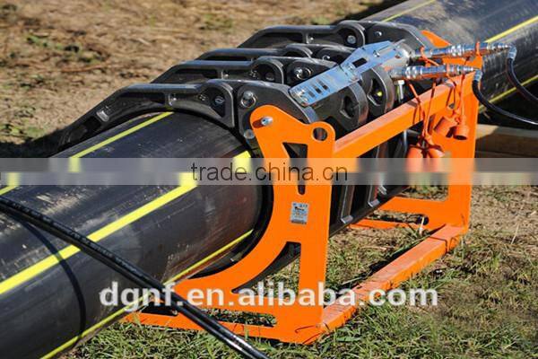 PE80/PE100 Polyethylene Pipe for Gas Supply black with yellow stripes