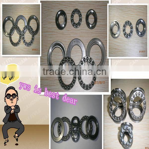 SI3N4 ZrO2 full balls ceramic thrust ball bearing