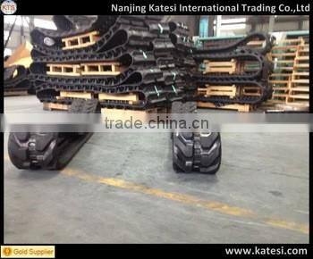 Supply mini earthmoving parts excavator small vehicle rubber track system