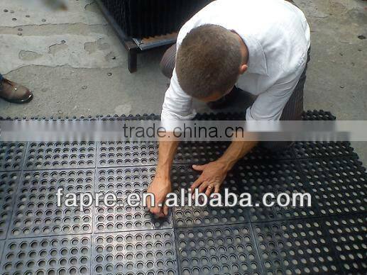 12mm thickness Anti-fatigue Mat(Rubber Ring Mat)