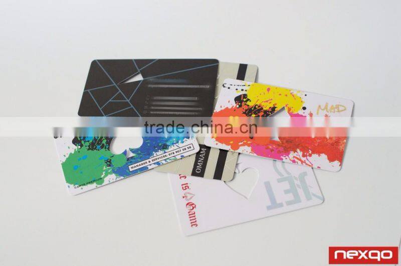 Cheap plastic lottery scratch card, scratch off lottery tickets