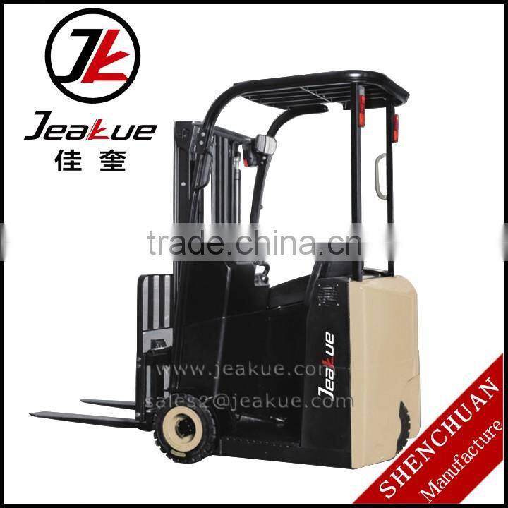 Stand one AC Motor 1000kg-1200kg Three Wheels Electric Forklift
