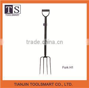 carbon fork garden fork with long handle wooden fork