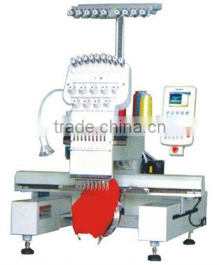 Computer embroidery machine single head