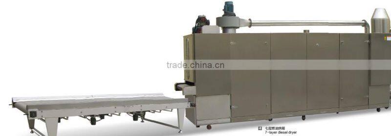 High quality Textured soya bean chunks processing machine