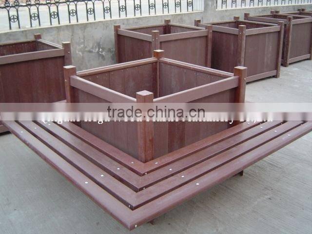 wood waste made wpc machine