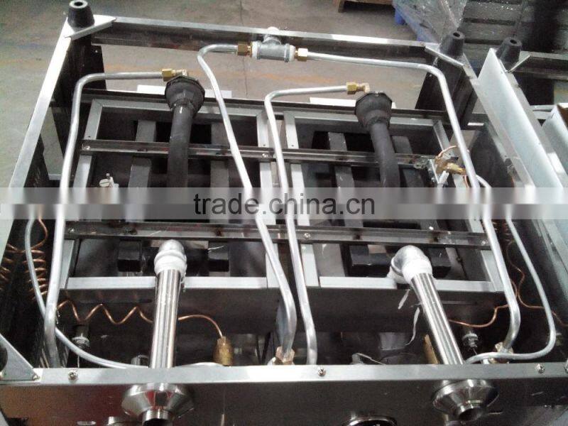 Alibaba hot sale Stainless Steel Counter Top Gas Fryer(GF-71A)
