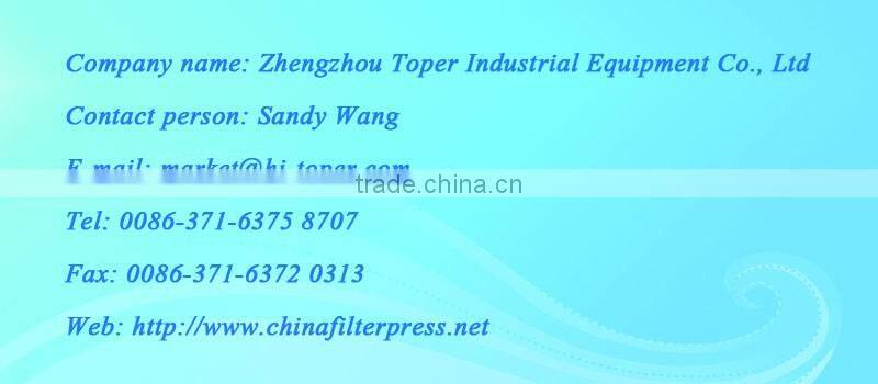 870mm polypropylene material filter plate for dewatering press machine