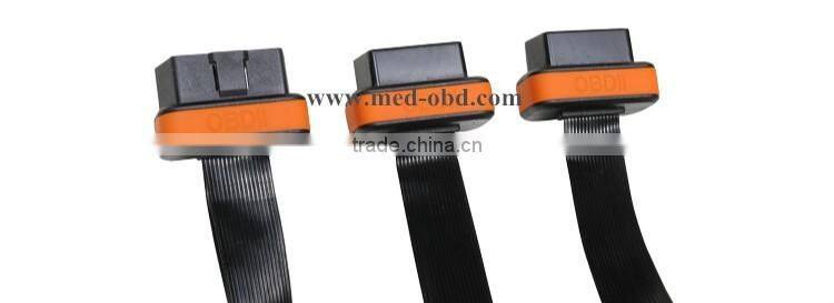 Flat OBD2 Spitter Y cable 16pins female to 2 pieces 16pin male