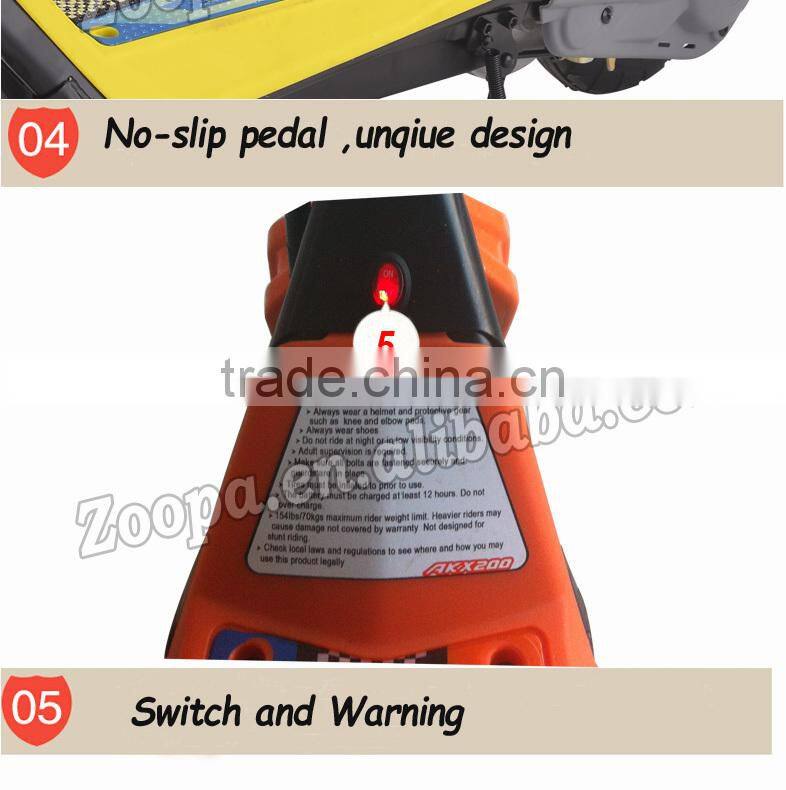 electric stand up scooter with CE certificate