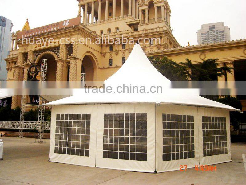 Manufacturer of different designs and sizes Marquee Tents Aluminum frame PVC tent.