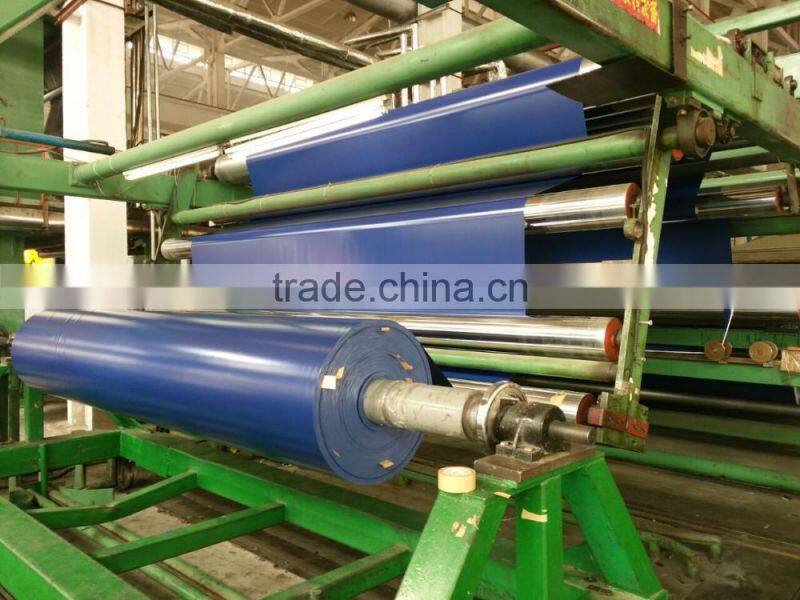 18oz heat resistant pvc tarpaulin for custom made pvc trailer cover
